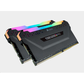 CORSAIR DIMM DDR4 16GB (Kit of 2) 3600MHz CL18 Vengeance RGB PRO Černá