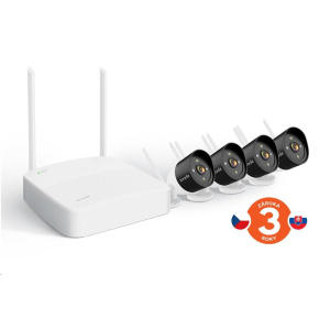 BAZAR - Tenda K4W-3TC - kamerový WiFi set, 4x IP 2K kamera, NVR rekordér, zvuk, noční vidění - poškozený obal