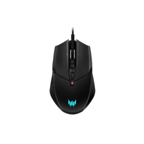 ACER GAMING MOUSE -  max. 19000dpi,10 programovatelných tlačítek, 4 barvy podsvícení,životnost 20 mil. kliknutí