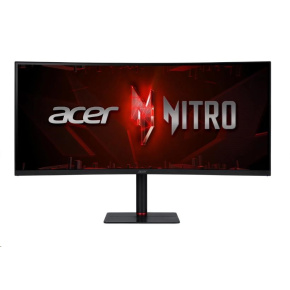 ACER LCD Nitro XV345CURX,34" Curved VA LED WQHD,240Hz,1ms,300nits,Audio,Repro,Vesa,HDMI,DP,Black