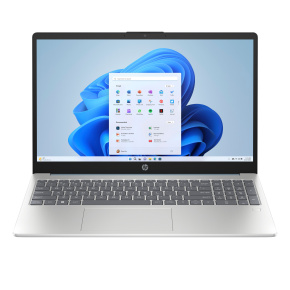 Alza spec. NTB HP 15-fd0987nc, Intel Processor N100 (Copilot), 15.6 FHD (1920x1080), 4GB DDR4 1DM 3200, SSD 128GB UFS