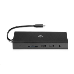 HP dock - Travel USB-C Multi Port Hub (bez adaptéru)