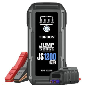 TOPDON Car Jump Starter JumpSurge 1200 PRO, 10000 mAh