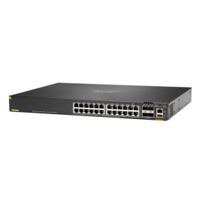 HPE Aruba Networking CX 6200F 24G Class4 PoE 4SFP+ 370W Switch