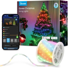 BAZAR - Govee LED RGBIC osvětlení pro vánoční stromek 10m - Poškozený obal (Komplet)