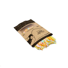 VZOREK - 3Doodler náplň ECO-PCL pro 3D pero Start+ 250ks - bílá, mint, oranžová, žlutá