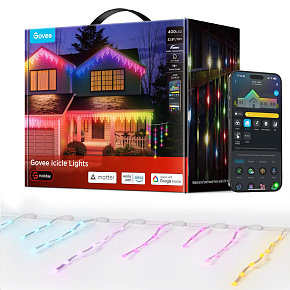 Govee Smart LED rampouchy RGBIC 10m, bílé, Matter Govee Smart LED rampouchy RGBIC 10m, bílé, Matter