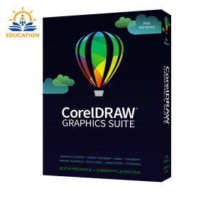 CorelDRAW Graphics Suite Education 365 dní pronájem licence (51-250) (Windows/MAC) EN/FR/DE/IT/SP/BP/NL/CZ/PL