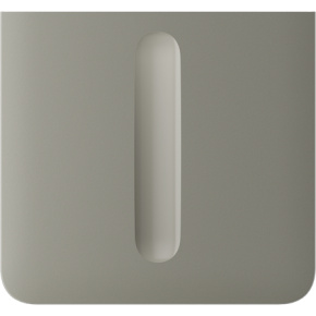 Ajax  SideButton (Dimmer) vertical - Boční kryt stmívatelného tlačítka, vertikální instalace, olivová