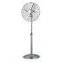 Orava SF-200 X stojanový kovový ventilátor, 3 stupně rychlosti, automatické otáčení, stříbrná