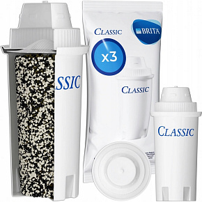 Brita Classic náhradní filtrační patrony, 3 kusy Brita Classic náhradní filtrační patrony, 3 kusy