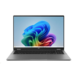 ASUS NTB Vivobook 16 Flip (TP3607SA-OLED118W), Ultra 7 258V, 16" 1920 x 1200, 32GB, 1TB SSD, Intel Arc, W11 Pro, Gray ASUS NTB Vivobook 16 Flip (TP3607SA-OLED118W), Ultra 7 258V, 16" 1920 x 1200, 32GB, 1TB SSD, Intel Arc, W11 Pro, Gray