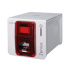 Evolis Zenius Expert, single sided, 12 dots/mm (300 dpi), USB, Ethernet, contactless, red