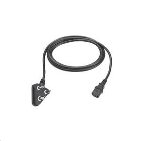 Zebra power cord, C13, IN