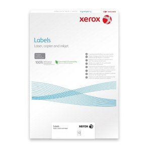 Plastový samolepicí materiál Xerox PNT Label - Gloss White (229g/250 listů, SRA3)