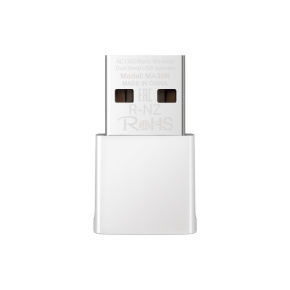 MERCUSYS MA30N WiFi5 USB nano adapter (AC1300,2,4GHz/5GHz,USB2.0)