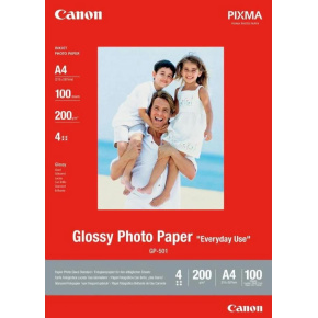 Canon fotopapír GP-501, A4, lesklý, 100 ks, 200g/m