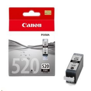 Canon CARTRIDGE PGI-520 černá pro IP3600,4600,4700, MP550,560, MP620,640,650, MP980,990, MX870