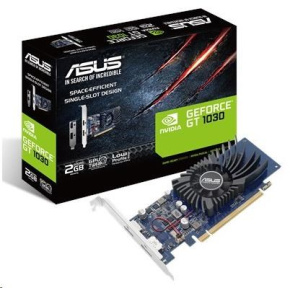 ASUS VGA NVIDIA GeForce GT 1030 BRK 2G, 2G GDDR5, 1xHDMI