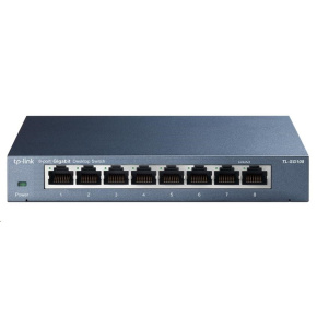 TP-Link switch TL-SG108 (8xGbE, fanless)