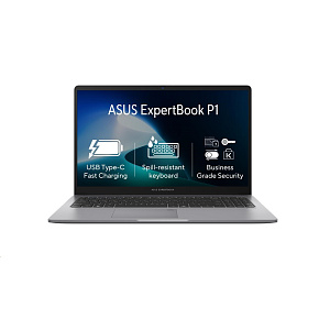 ASUS NTB ExpertBook P1 (P1503CVA-C058512X), Core™ 5 210H, 15,6" 1920 x 1080, 8GB, 512 GB SSD, Intel® Graphics, W11 Pro, ASUS NTB ExpertBook P1 (P1503CVA-C058512X), Core™ 5 210H, 15,6" 1920 x 1080, 8GB, 512 GB SSD, Intel® Graphics, W11 Pro,