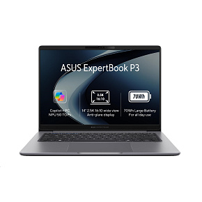 ASUS NTB ExpertBook PM3 (PM3406CHA-R716512), R7 8840HS, 14,0" 1920 x 1200, 16GB, 512 GB SSD, AMD Radeon 780M, Bez OS ASUS NTB ExpertBook PM3 (PM3406CHA-R716512), R7 8840HS, 14,0" 1920 x 1200, 16GB, 512 GB SSD, AMD Radeon 780M, Bez OS