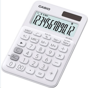 CASIO kalkulačka MS 20UC WE, Stolní kalkulátor