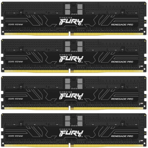 KINGSTON DIMM DDR5 128GB (Kit of 4) 4800MT/s CL36 FURY Renegade Pro ECC Reg PnP