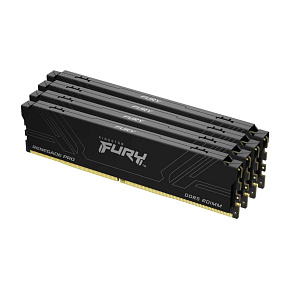 KINGSTON DIMM DDR5 64GB (Kit of 4) 7200MT/s CL38 FURY Renegade Pro Black KINGSTON DIMM DDR5 64GB (Kit of 4) 7200MT/s CL38 FURY Renegade Pro Black