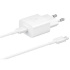 Samsung cestovní nabíječka EP-T1510XWE, PD, 15W, kabel USB-C, bílá