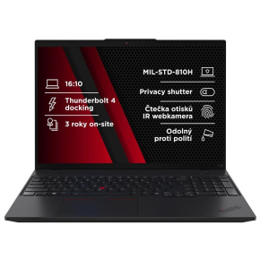 LENOVO NTB ThinkPad L16 AMD G2 - Ryzen7 PRO 250,16" WUXGA,32GB,1TBSSD,5MP+IRcam,W11P