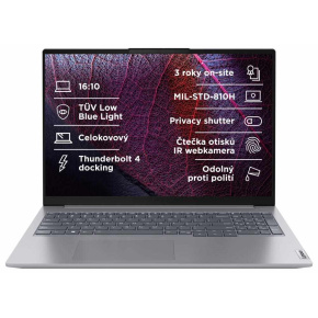 BAZAR - LENOVO NTB ThinkBook 16 G7 - Ultra5 125U,16" WUXGA,16GB,512SSD,FHD+IRcam,W11P - rozbaleno