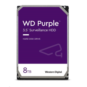 WD PURPLE WD85PURZ 8TB SATA/600 128MB cache, Low Noise, 180MB/s, CMR