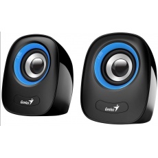 GENIUS repro SP-Q160 Blue, 2.0, 6W, USB napájení, 3,5" jack, černo-modré GENIUS repro SP-Q160 Blue, 2.0, 6W, USB napájení, 3,5" jack, černo-modré