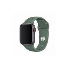 COTEetCI silikonový sportovní náramek pro Apple watch 42 / 44 mm jehličnatá zelená