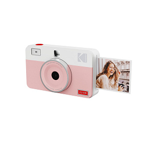 KODAK instantní fotoaparát Mini Shot 2 Retro C210R růžová