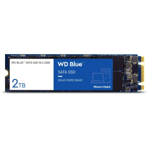 WD BLUE SSD 3D NAND WDS200T3B0B  2TB M.2 SATA, (R:560, W:530MB/s)