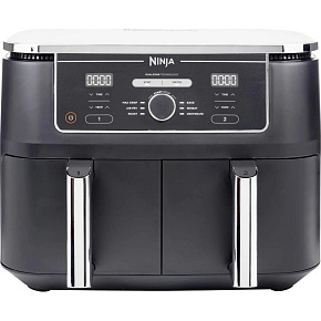 Ninja AF400EU horkovzdušná fritéza, 9,5 l, duální zóna, 2470 W, 6 programů, digitální ovládání