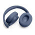 JBL Tune 720BT Blue bezdrátová sluchátka přes uši, Bluetooth 5.3, až 76 hodin a rychlé dobití, modrá