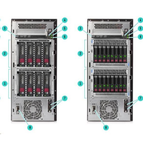 HPE PL ML110g10 3204 (1.9G/6C) 16G S100i 4LFF-NHP 550Wn NBD333