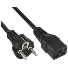 PREMIUMCORD Kabel napájecí 230V/16A 3m (konektor IEC 320 C19) PREMIUMCORD Kabel napájecí 230V/16A 3m (konektor IEC 320 C19)