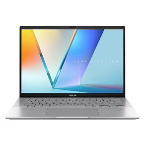 ASUS NTB Vivobook S14 (M3407GA-OLED013WZ), Ryzen AI 7 445, 14" 1920 x 1200, 16GB, 512GB SSD, Radeon, W11 Home, Silver