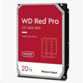 WD RED Pro NAS WD240KFGX 24TB, SATA III 3.5", 512MB 7200RPM, 285MB/s, CMR WD RED Pro NAS WD240KFGX 24TB, SATA III 3.5", 512MB 7200RPM, 285MB/s, CMR