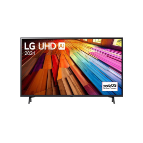 LG UT81 43" TV, 4K Ultra HD, webOS, Direct LED, HDR, ThinQ, WiFi, Bluetooth