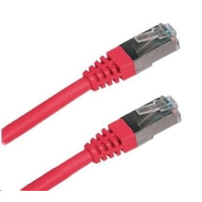 XtendLan patch kabel Cat5E, FTP - 2m, červený