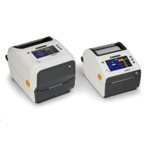 Zebra ZD621d Healthcare, 8 dots/mm (203 dpi), disp., RTC, USB, USB Host, RS232, BT, Ethernet, Wi-Fi, white