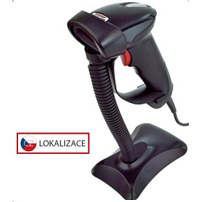 POŠKOZENÝ OBAL - Virtuos laserová čtečka HT-900A, USB (emulace klávesnice/RS232), černá