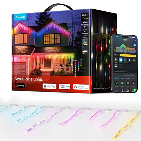 Govee Smart LED rampouchy RGBIC 10m, bílé, Matter