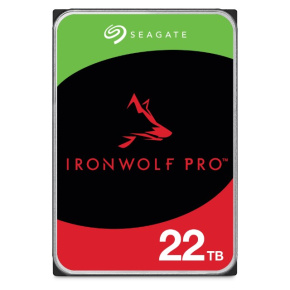 SEAGATE HDD 22TB IRONWOLF PRO (NAS), 3.5", SATAIII, 7200 RPM, Cache 512MB