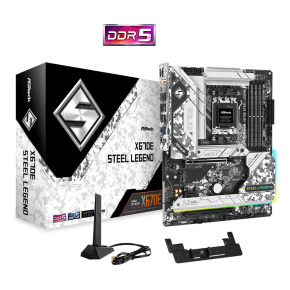 ASRock MB Sc AM5 X670E STEEL LEGEND, AMD X670, 4xDDR5, 1xDP, 1xHDMI, WI-FI